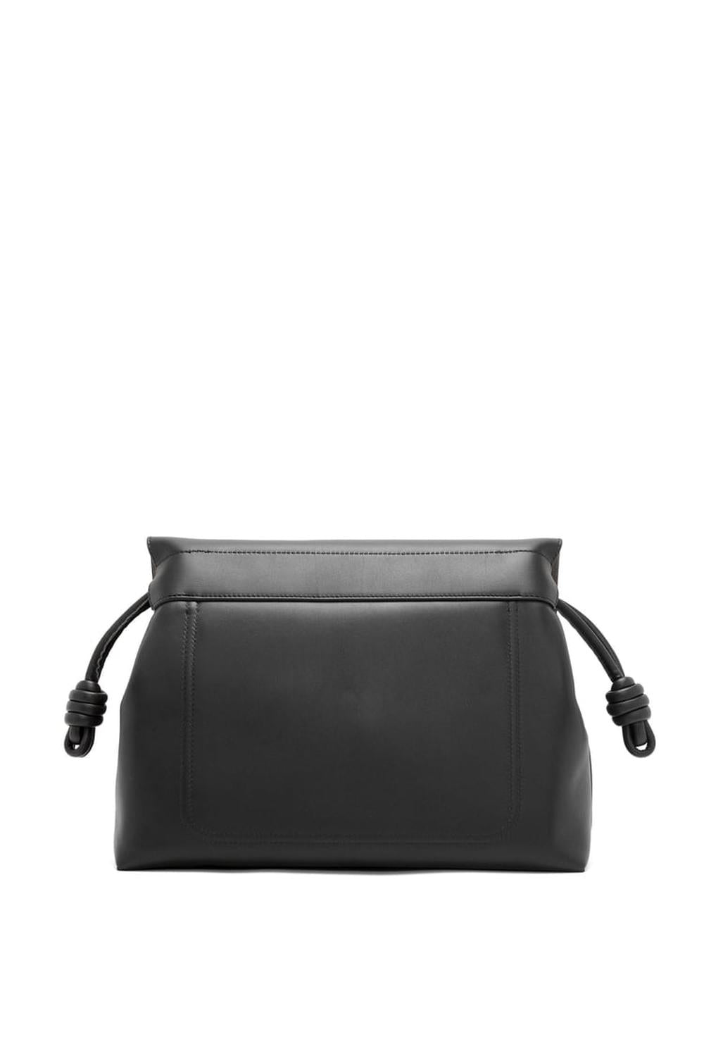 LOEWE Men Flamenco satchel in shiny supple calfskin Black B411FSAX04