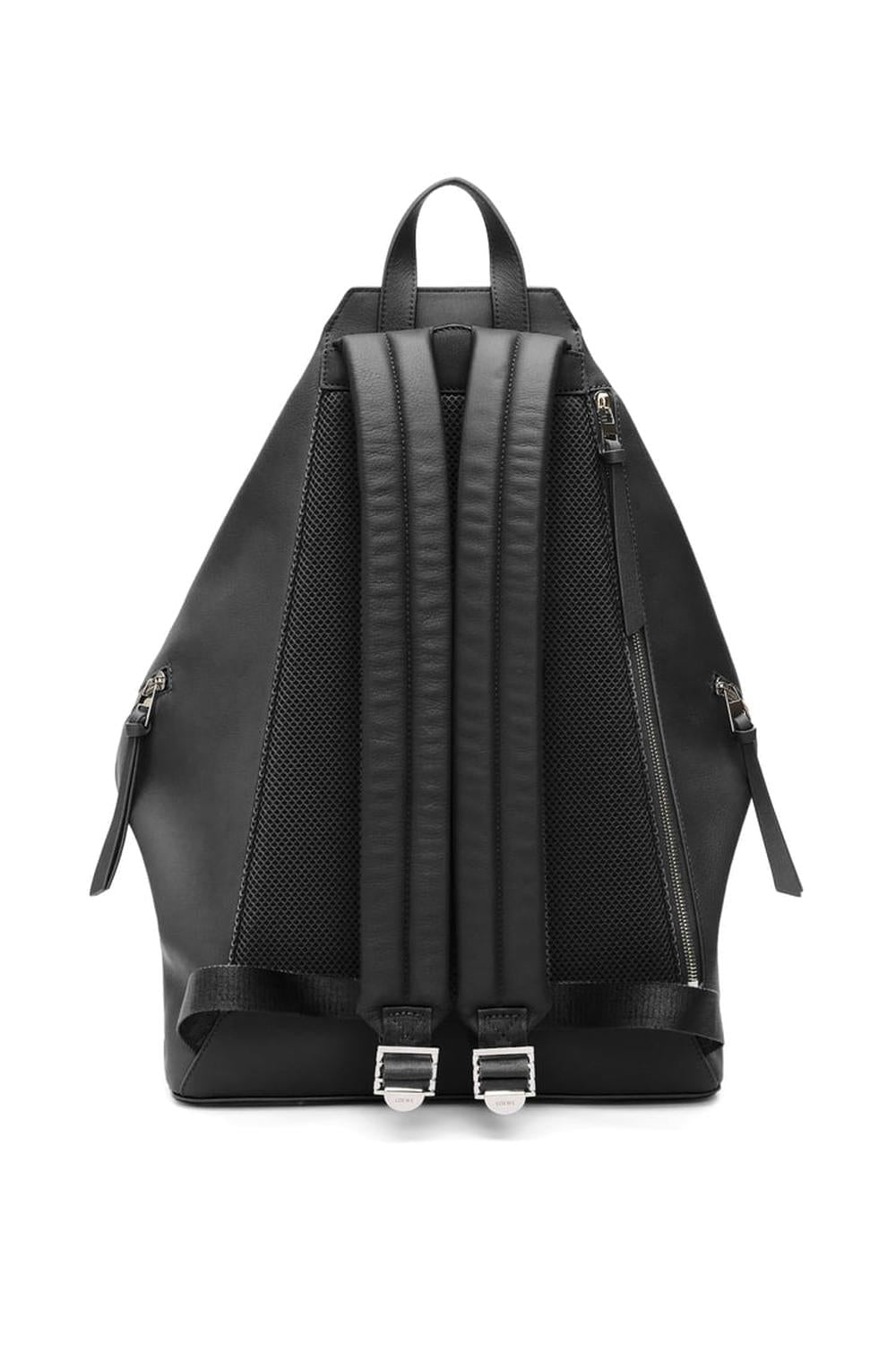 LOEWE Men Convertible backpack in classic calfskin Black B777W36X03