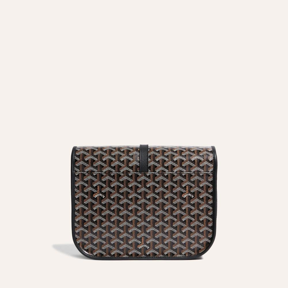 حقيبة GOYARD Belvedere النسائية MM سوداء BELVE3MMLTY01CG01P