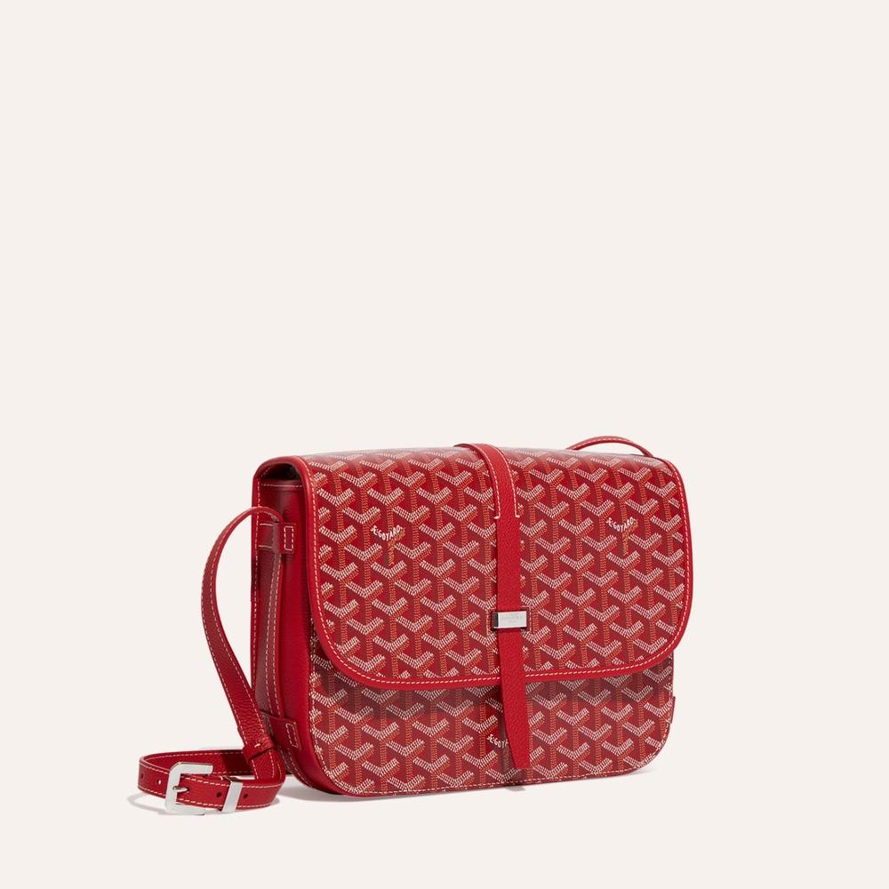 GOYARD Women Belvedere Bag MM Red BELVE3MMLTY02CG02P