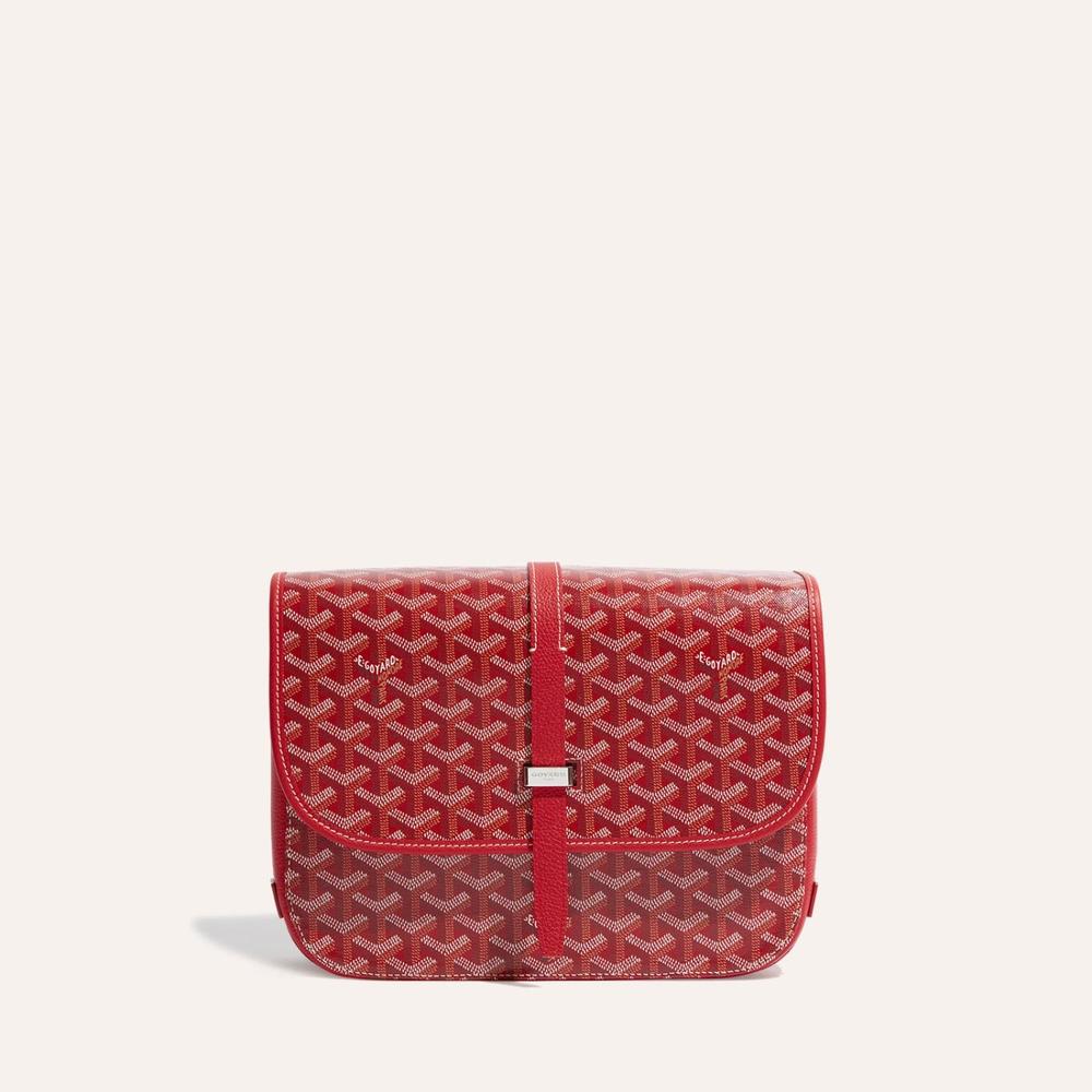 GOYARD Women Belvedere Bag MM Red BELVE3MMLTY02CG02P