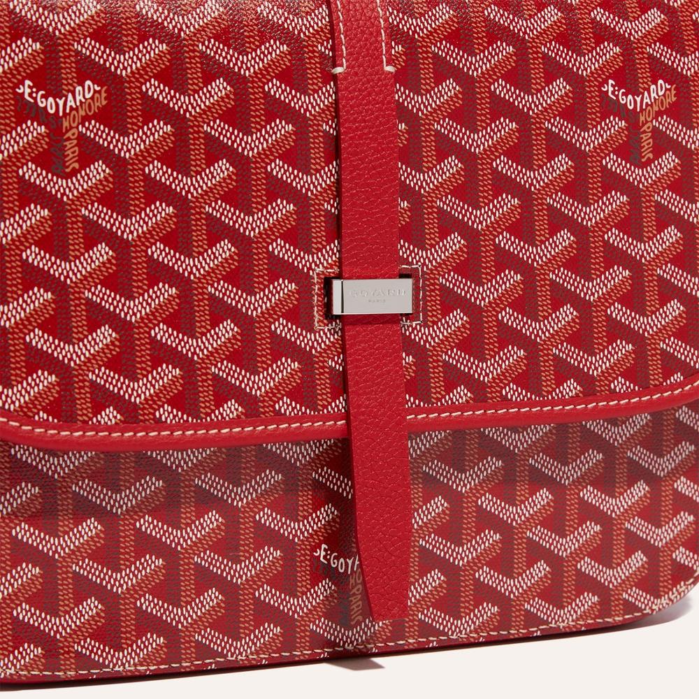 GOYARD Women Belvedere Bag MM Red BELVE3MMLTY02CG02P