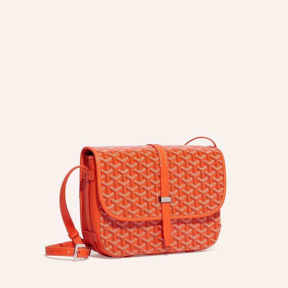 GOYARD Women Belvedere Bag MM Orange BELVE3MMLTY07CG07P