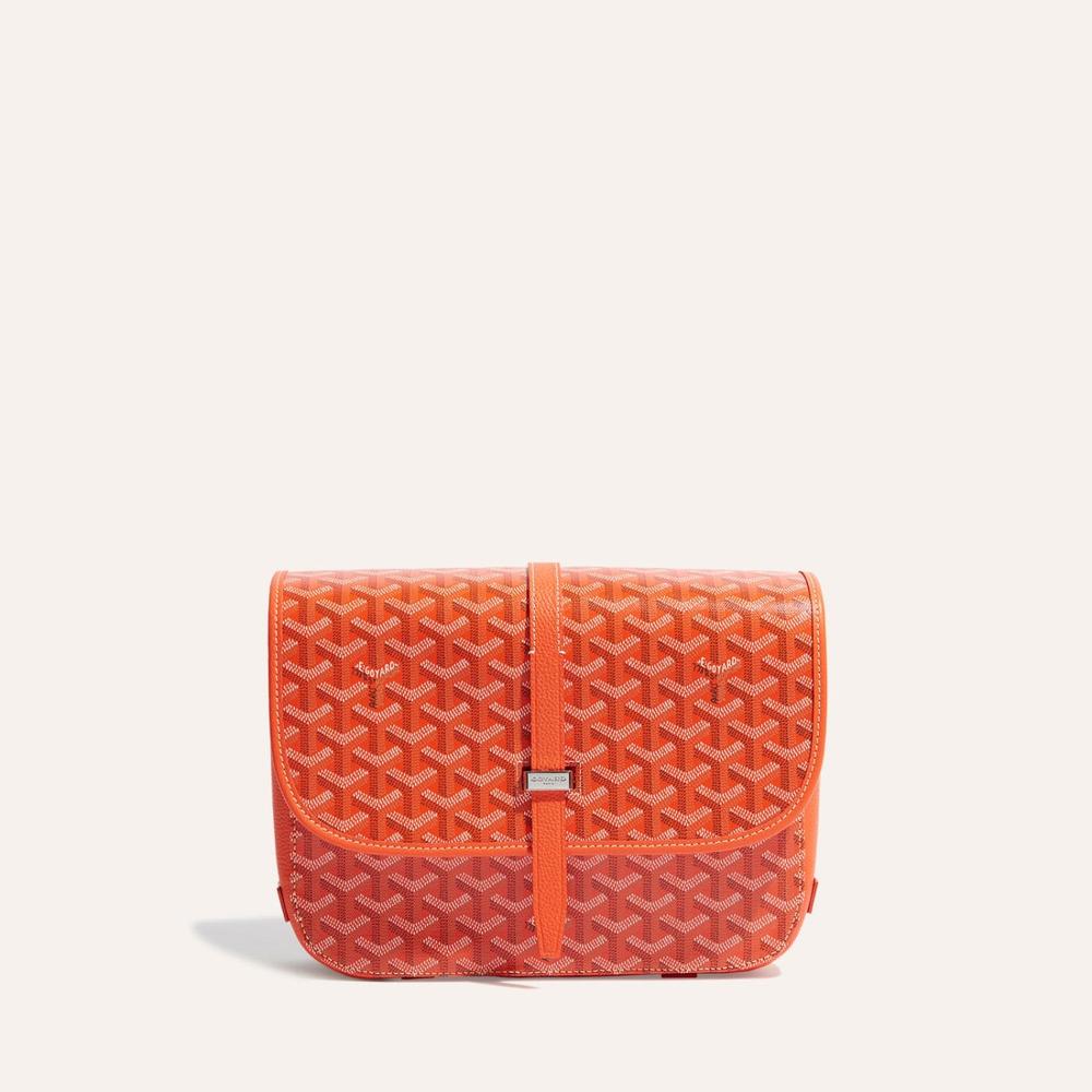 GOYARD Women Belvedere Bag MM Orange BELVE3MMLTY07CG07P