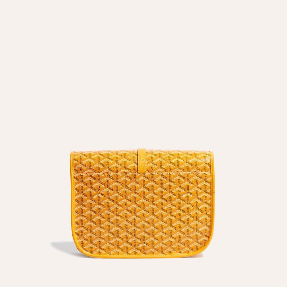 GOYARD Women Belvedere Bag MM Yellow BELVE3MMLTY08CG08P