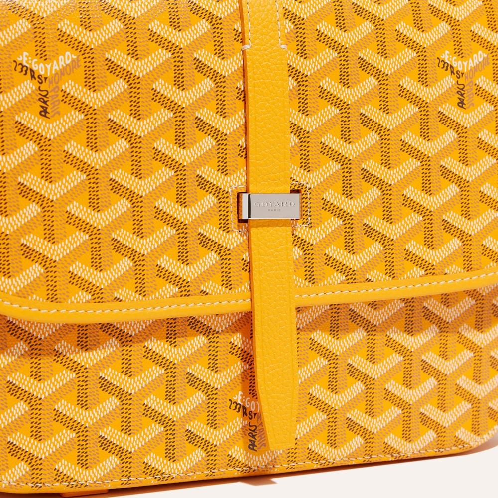 GOYARD Women Belvedere Bag MM Yellow BELVE3MMLTY08CG08P