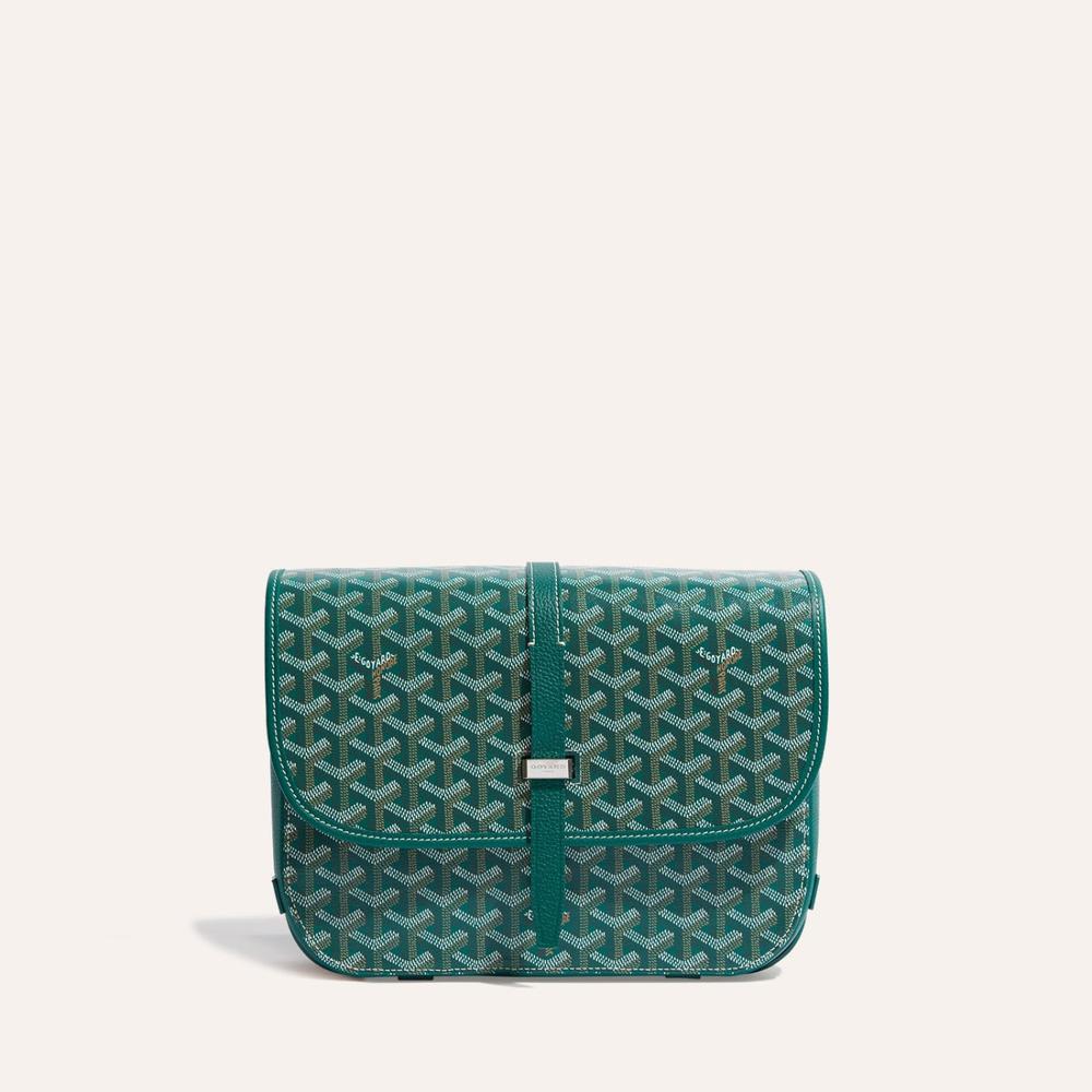 GOYARD Women Belvedere Bag MM Green BELVE3MMLTY09CG09P