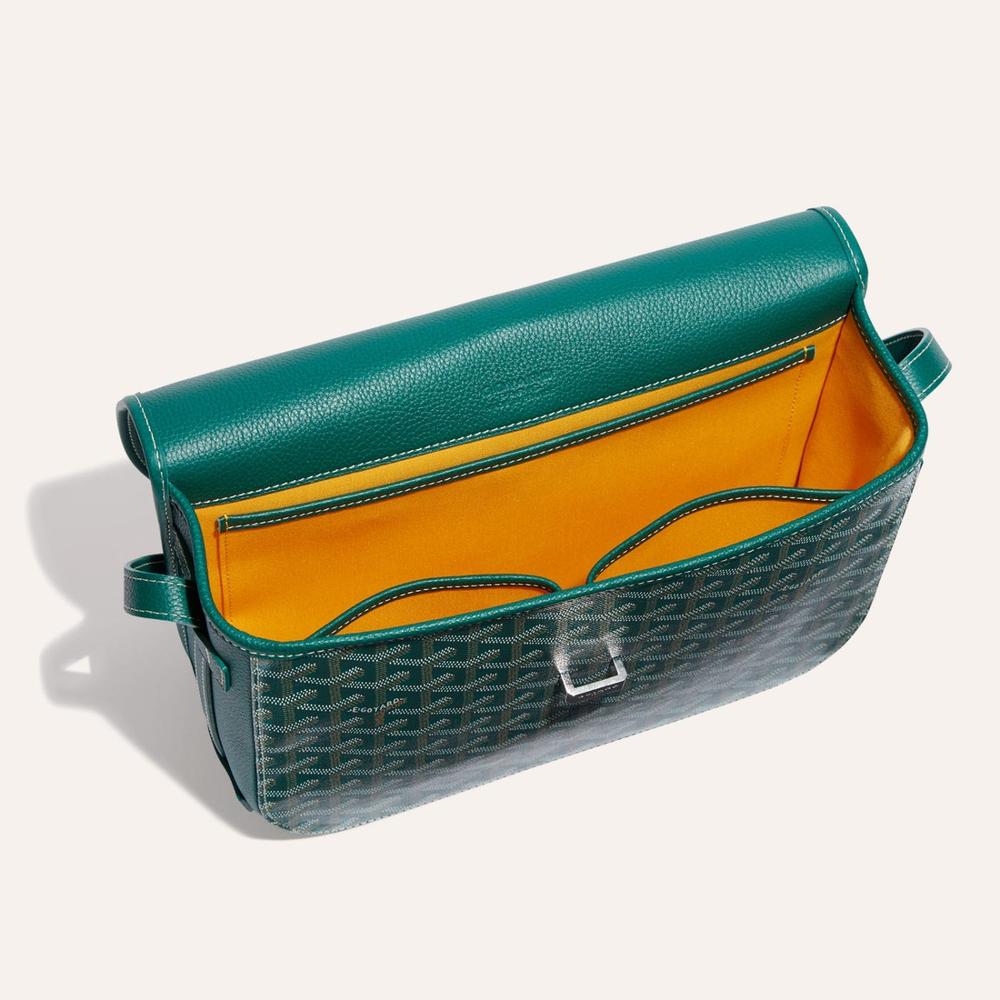 GOYARD Women Belvedere Bag MM Green BELVE3MMLTY09CG09P