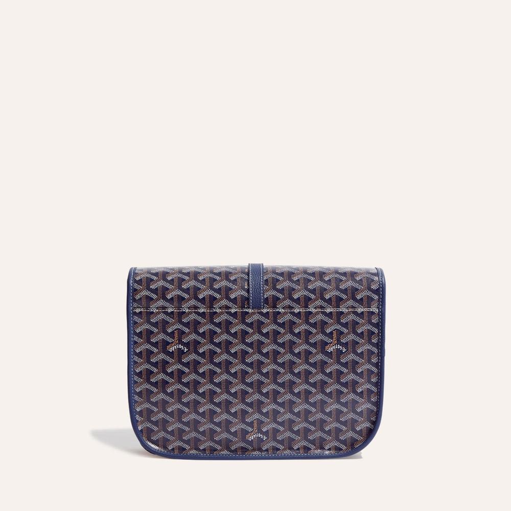 حقيبة GOYARD Belvedere النسائية MM باللون الأزرق الداكن BELVE3MMLTY12CG12P