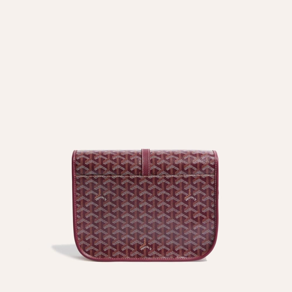 GOYARD Women Belvedere Bag MM Burgundy BELVE3MMLTY33CG33P