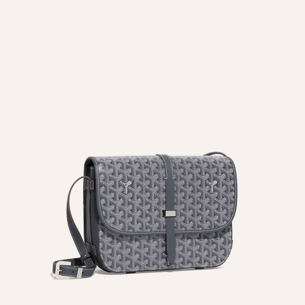 GOYARD Women Belvedere Bag MM Grey BELVE3MMLTY51CG51P