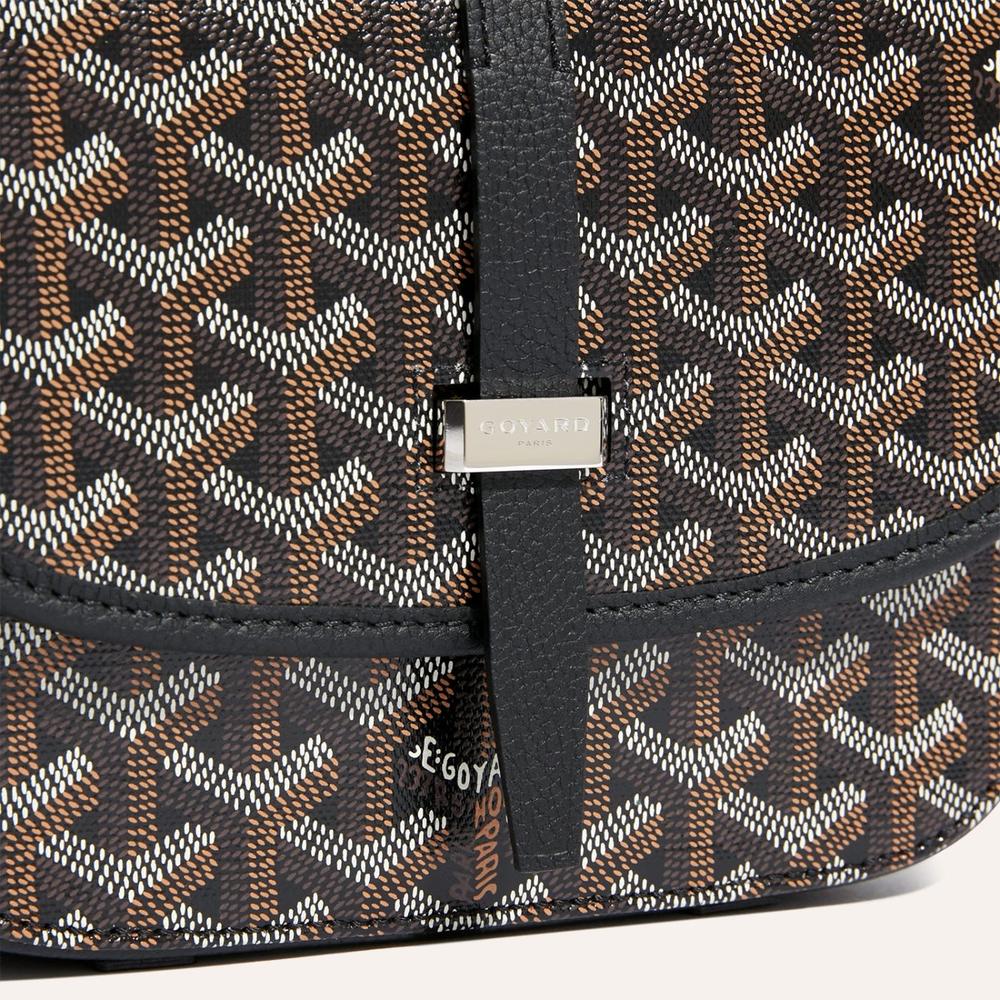 حقيبة GOYARD Belvedere للنساء PM باللون الأسود BELVE3PMLTY01CG01P