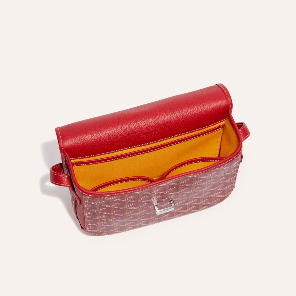 GOYARD Women Belvedere Bag PM Red BELVE3PMLTY02CG02P