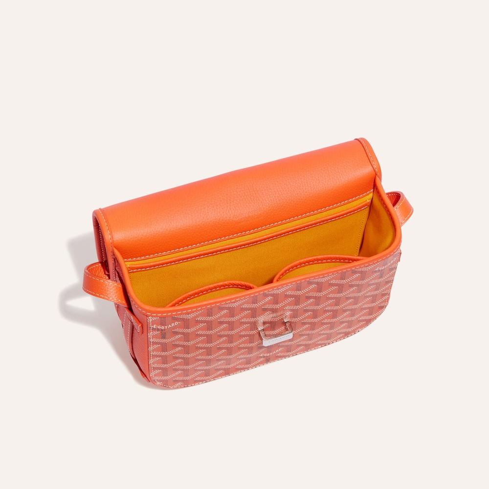 GOYARD Women Belvedere Bag PM Orange BELVE3PMLTY07CG07P