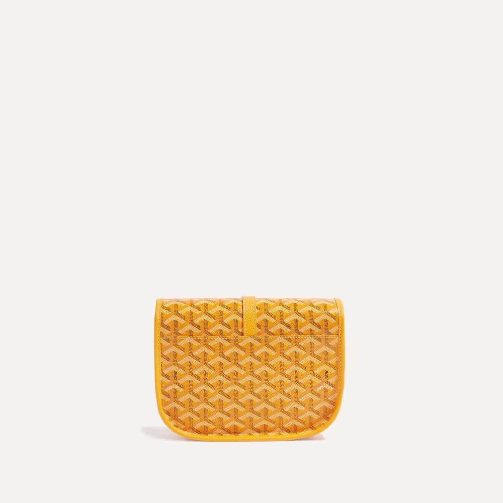 GOYARD Women Belvedere Bag PM Yellow BELVE3PMLTY08CG08P