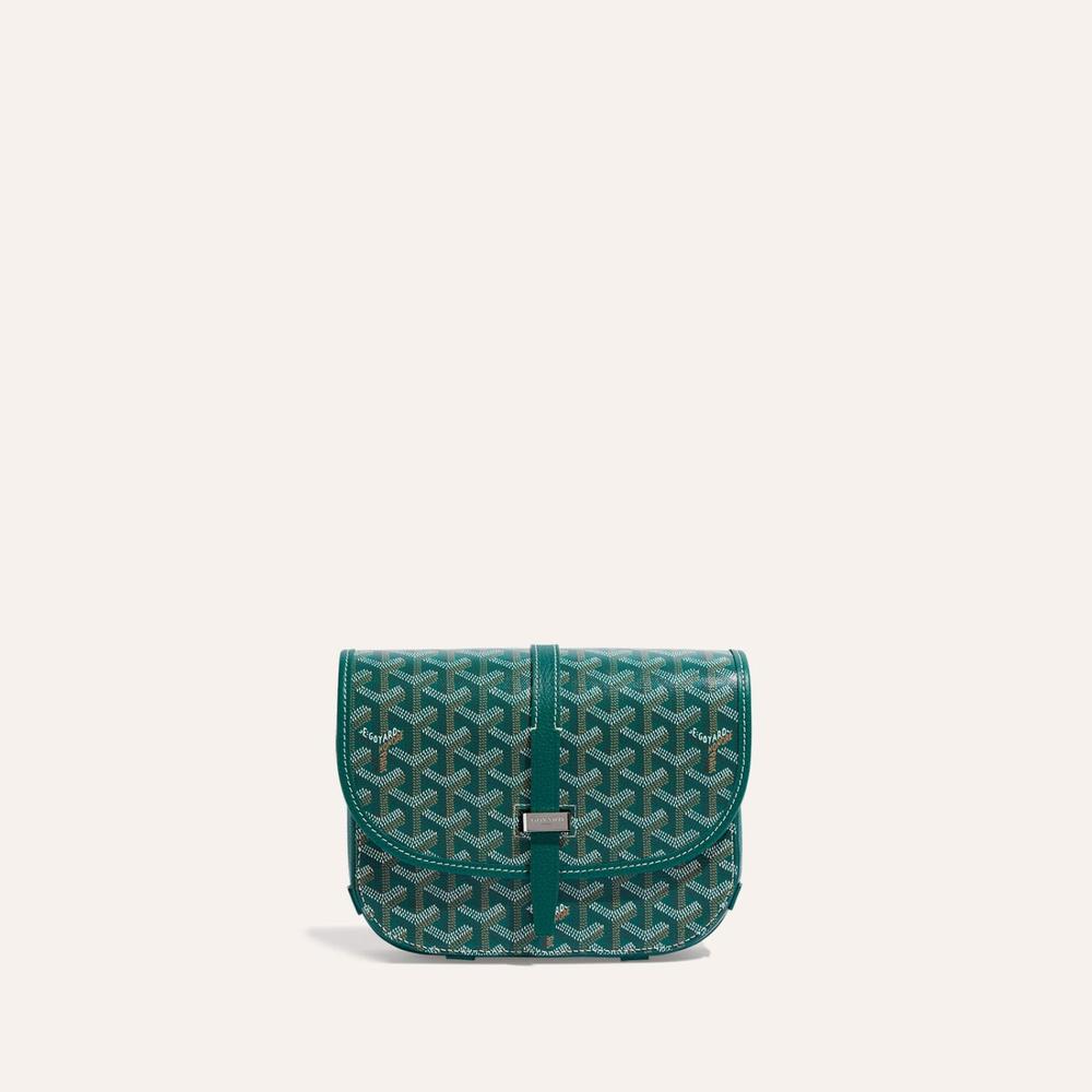 GOYARD Women Belvedere Bag PM Green BELVE3PMLTY09CG09P