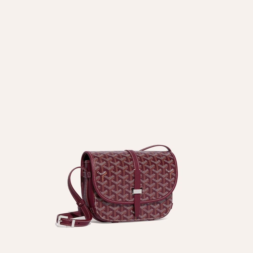 GOYARD Women Belvedere Bag PM Burgundy BELVE3PMLTY33CG33P