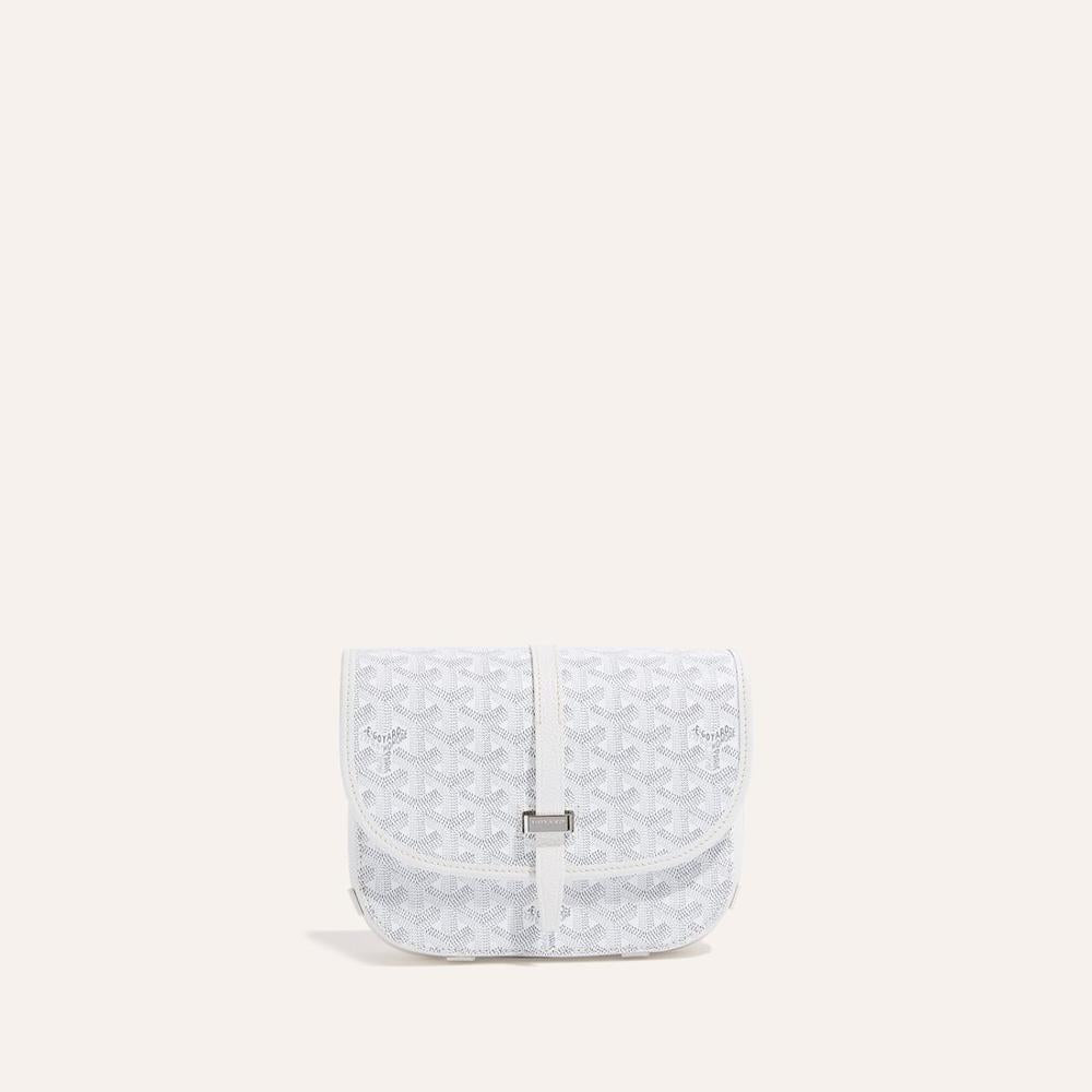 حقيبة GOYARD Belvedere للنساء PM بيضاء BELVE3PMLTY50CG50P