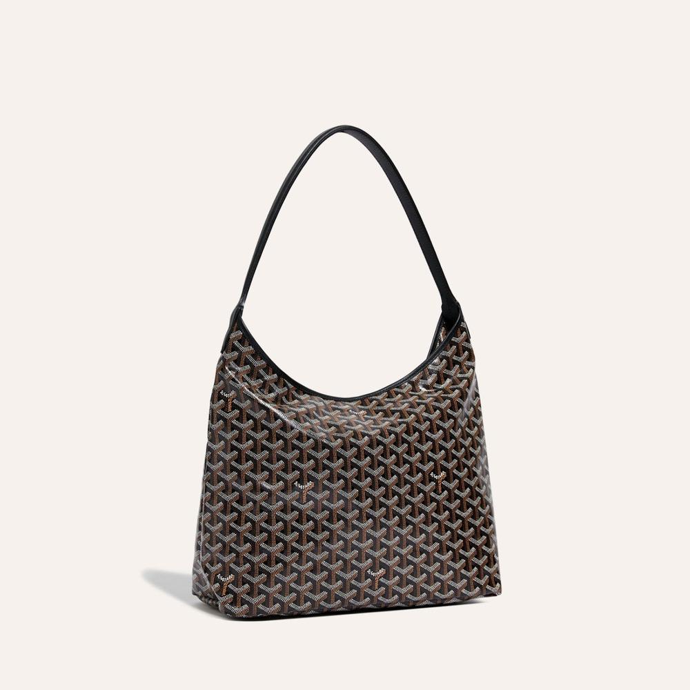 GOYARD Women Boheme Hobo Bag PM Black BOHEMEPMLTY01CL01P