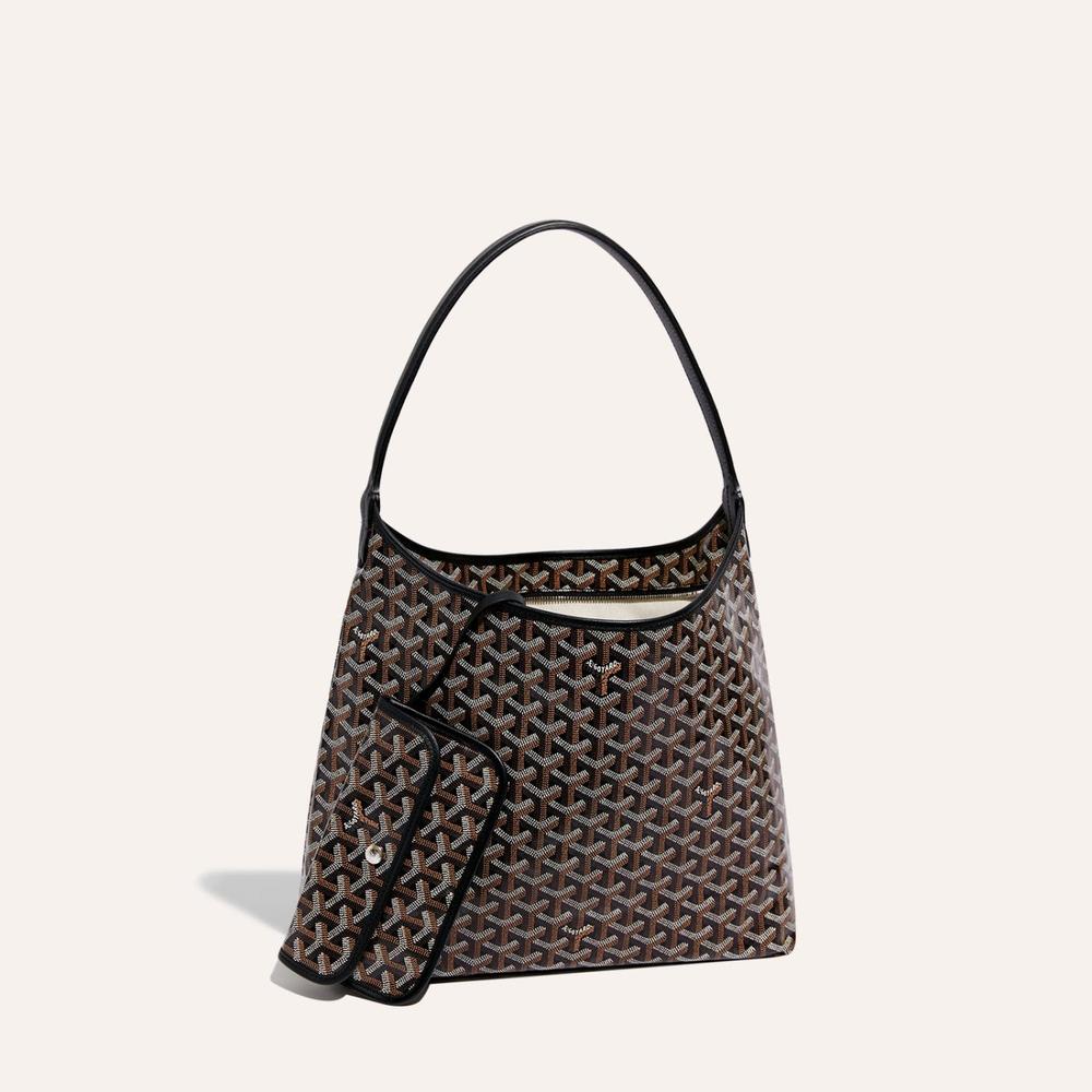 GOYARD Women Boheme Hobo Bag PM Black BOHEMEPMLTY01CL01P