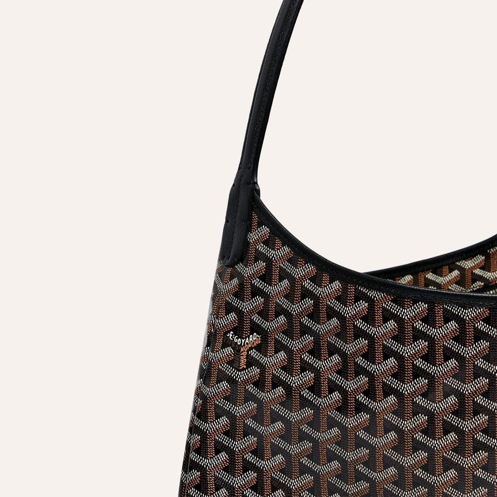 GOYARD Women Boheme Hobo Bag PM Black BOHEMEPMLTY01CL01P