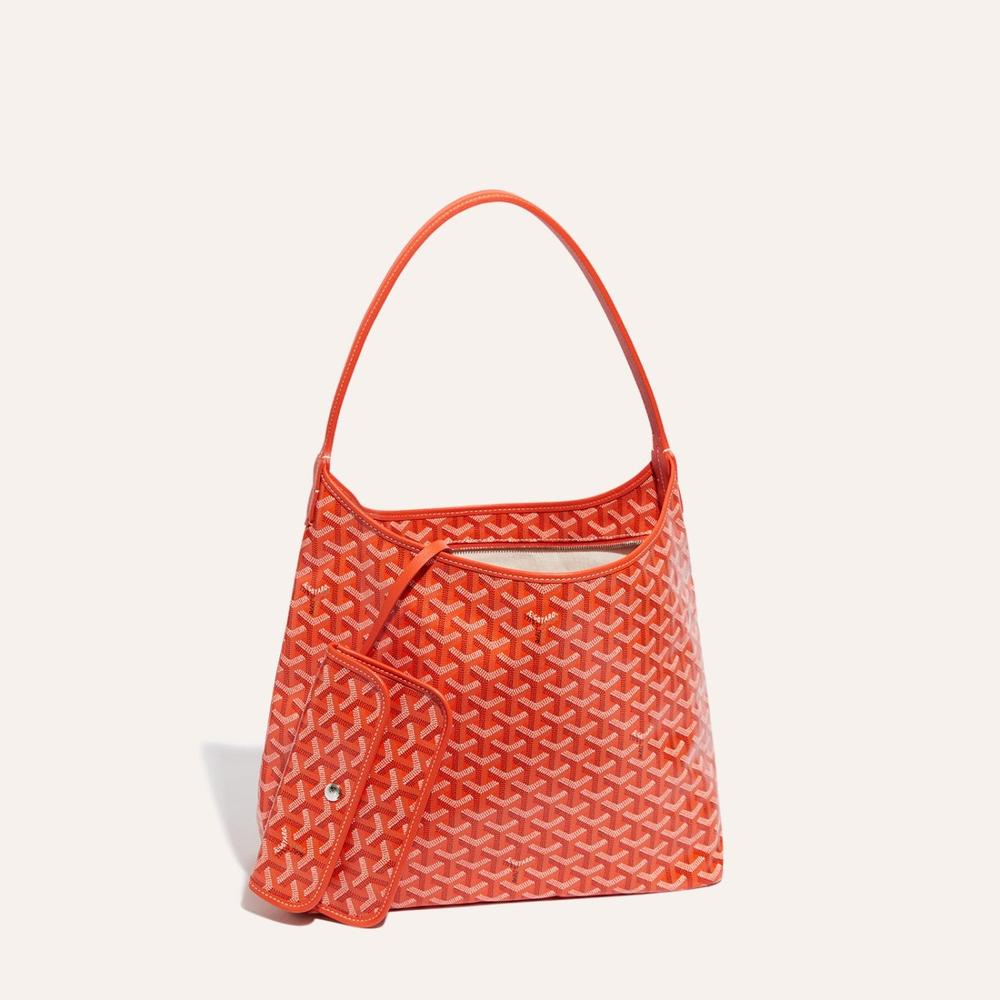 GOYARD Women Boheme Hobo Bag PM Orange BOHEMEPMLTY07CL07P