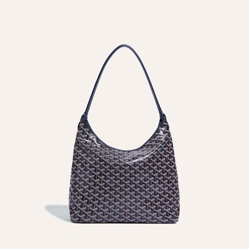 GOYARD Women Boheme Hobo Bag PM Navy BOHEMEPMLTY12CL12P