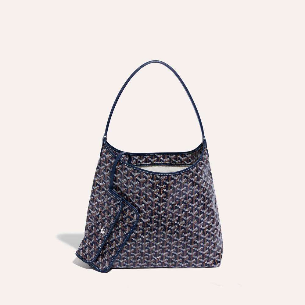 GOYARD Women Boheme Hobo Bag PM Navy BOHEMEPMLTY12CL12P