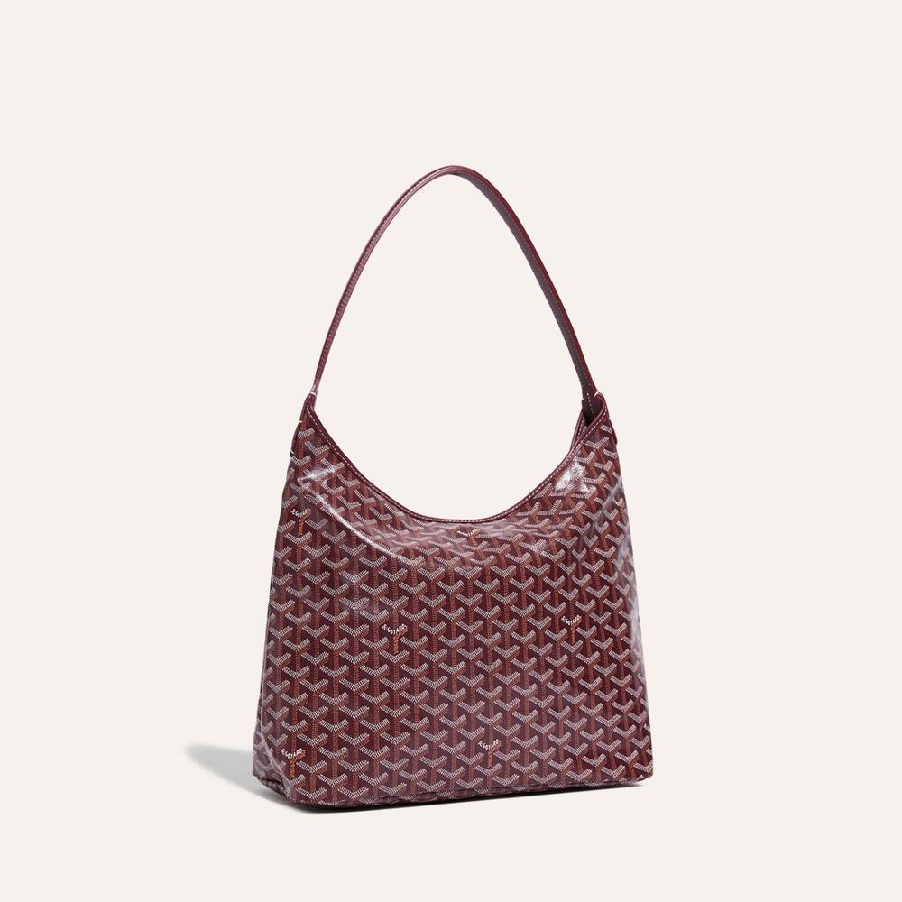 GOYARD Women Boheme Hobo Bag PM Burgundy BOHEMEPMLTY33CL33P