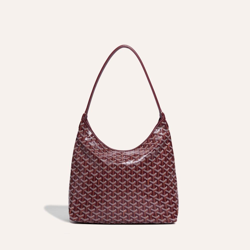 GOYARD Women Boheme Hobo Bag PM Burgundy BOHEMEPMLTY33CL33P