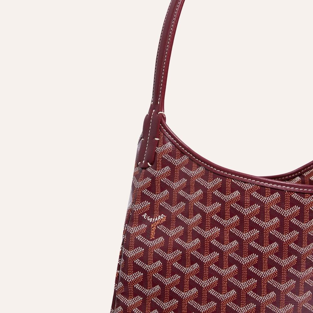 GOYARD Women Boheme Hobo Bag PM Burgundy BOHEMEPMLTY33CL33P