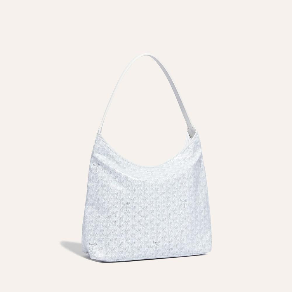 GOYARD Women Boheme Hobo Bag PM White BOHEMEPMLTY50CL50P