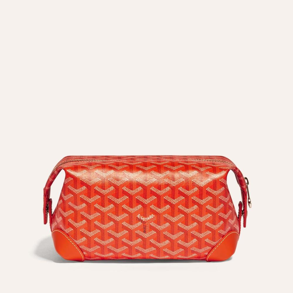 GOYARD Women Bowling 25 Clutch Orange BOWLIN025TY07CL07P