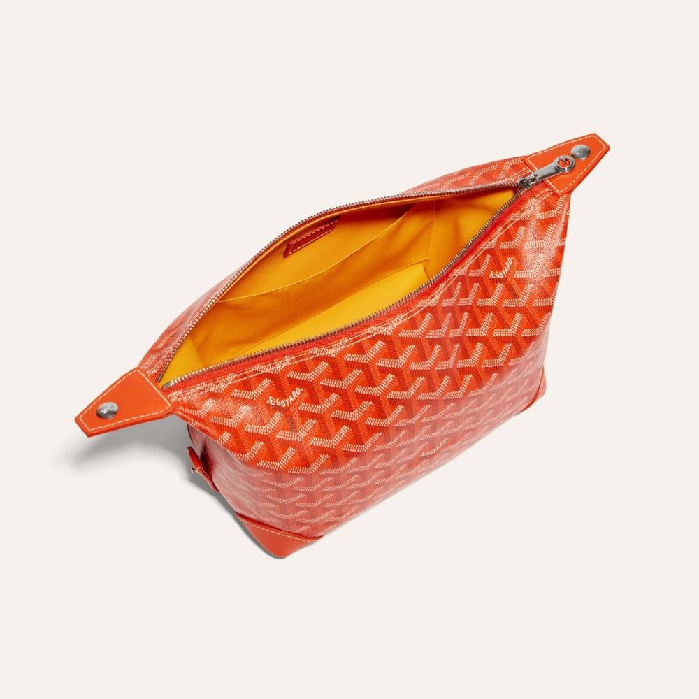 GOYARD Women Bowling 25 Clutch Orange BOWLIN025TY07CL07P