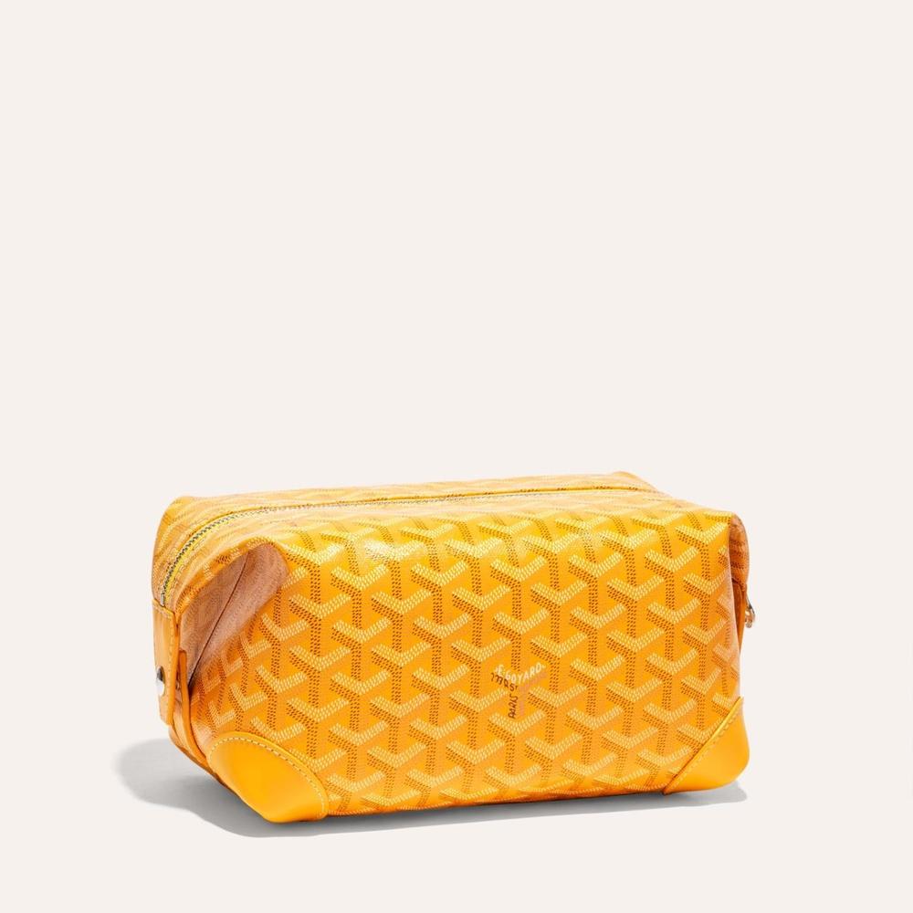 GOYARD Women Bowling 25 Clutch Yellow BOWLIN025TY08CL08P