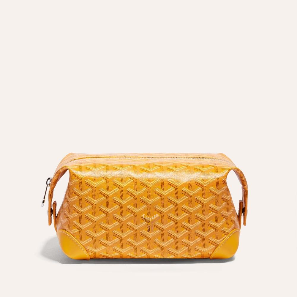 GOYARD Women Bowling 25 Clutch Yellow BOWLIN025TY08CL08P