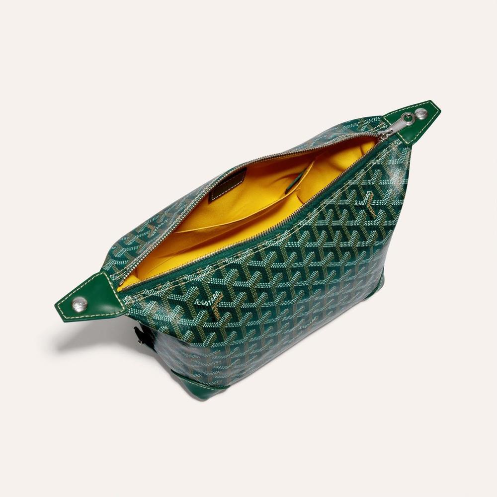 GOYARD Women Bowling 25 Clutch Green BOWLIN025TY09CL09P