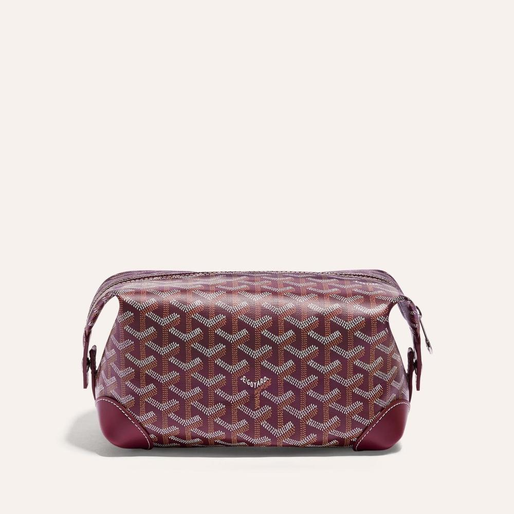 GOYARD Women Bowling 25 Clutch Burgundy BOWLIN025TY33CL33P