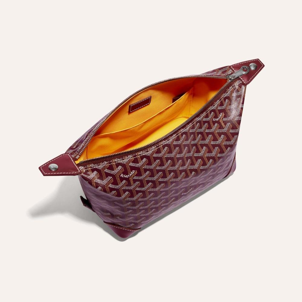 GOYARD Women Bowling 25 Clutch Burgundy BOWLIN025TY33CL33P