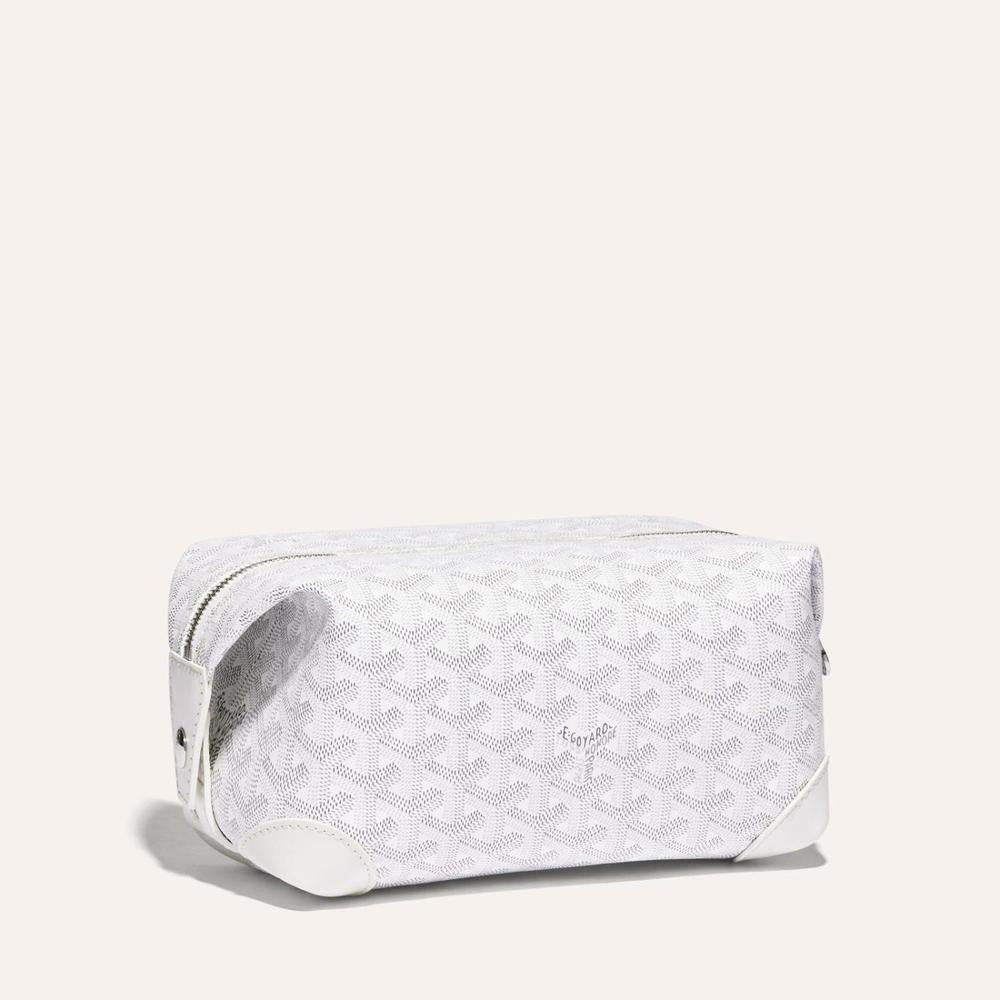 GOYARD Women Bowling 25 Clutch White BOWLIN025TY50CL50P