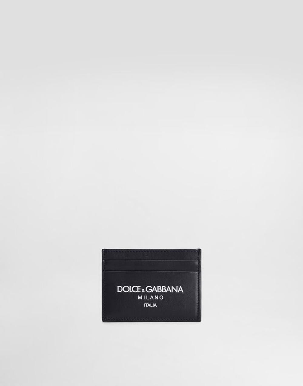 Dolce & Gabbana Men Calfskin card holder Blue BP0330AN244HBII7