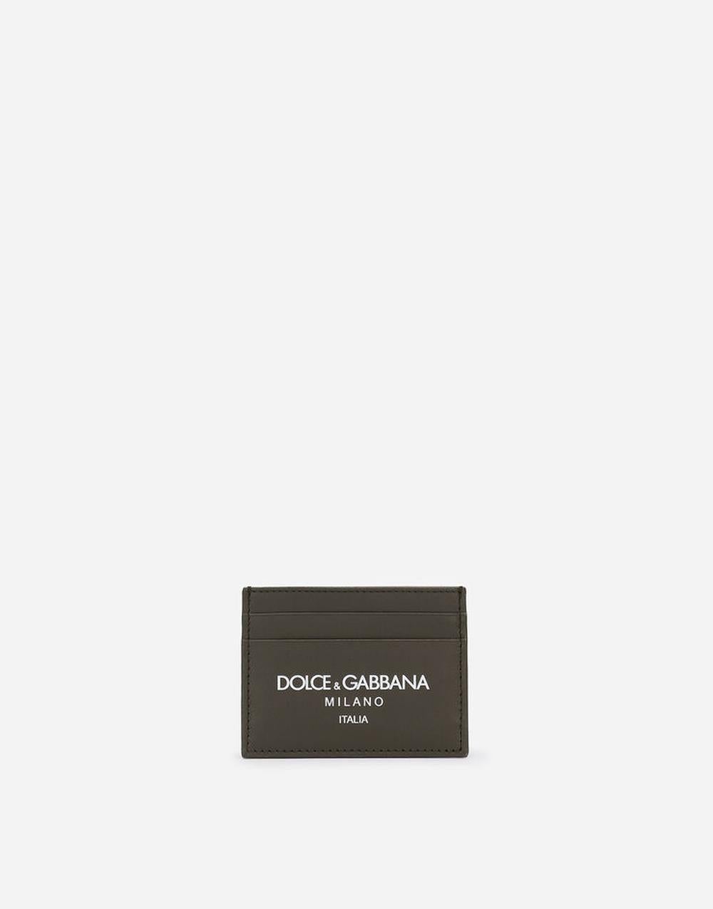 Dolce & Gabbana Men Calfskin card holder Green BP0330AN244HXII7