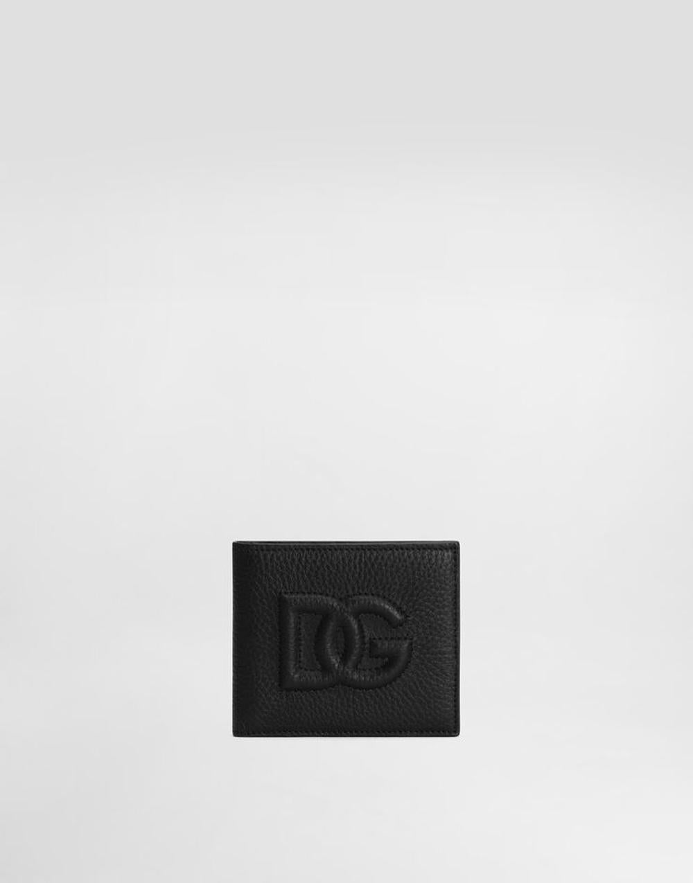 Dolce & Gabbana Men DG Logo bifold wallet Black BP1321AT48980999