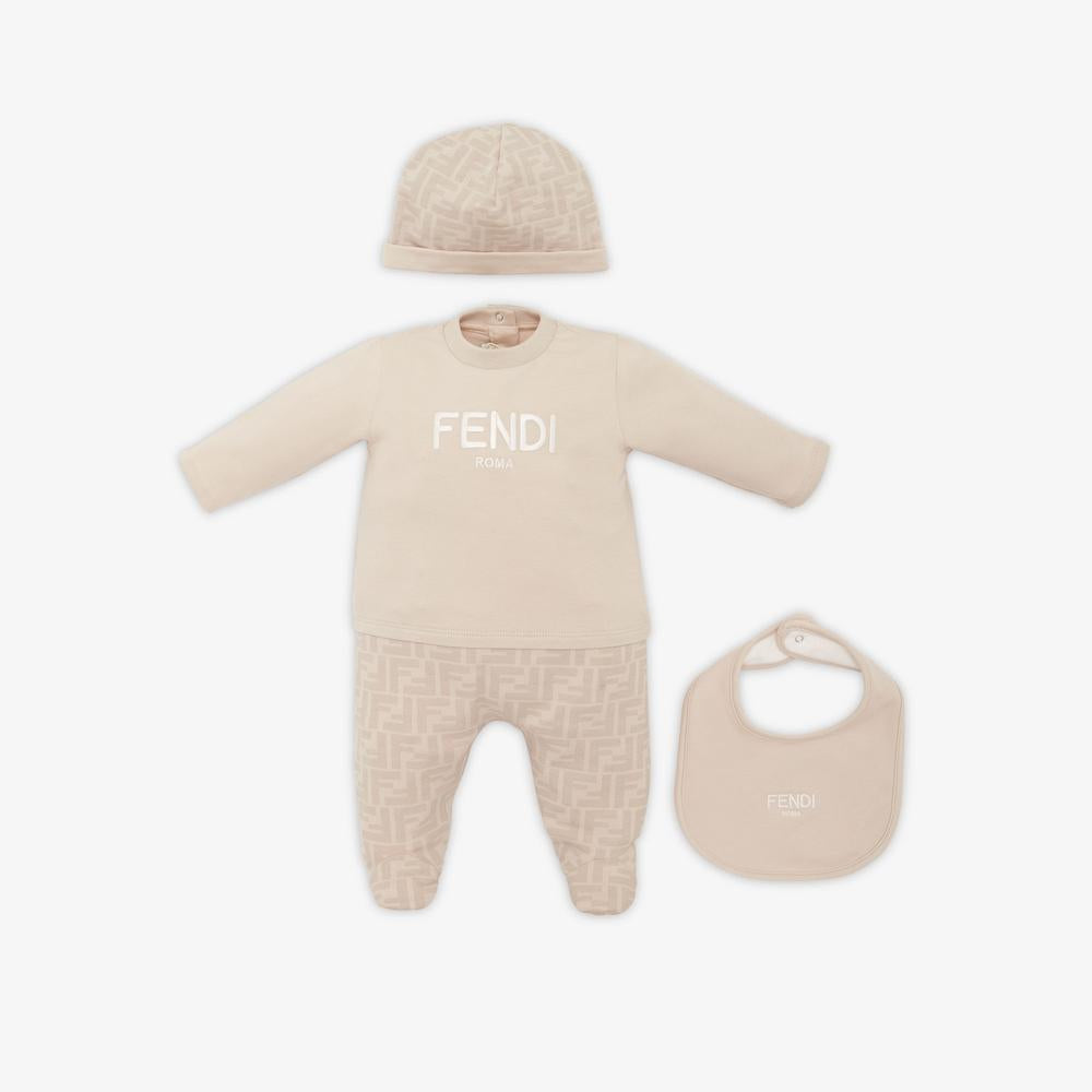 FENDI Kids Baby Set Beige BUK115AQT8F19J5