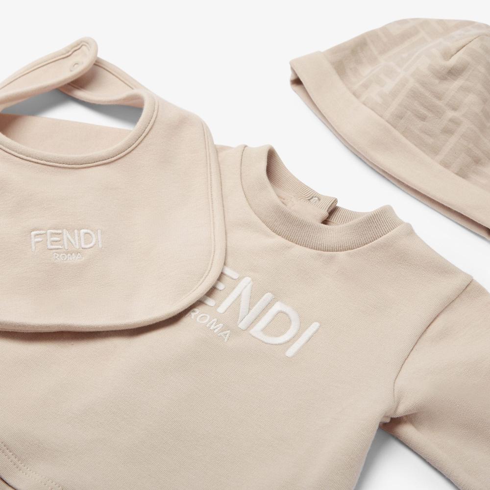 FENDI Kids Baby Set Beige BUK115AQT8F19J5