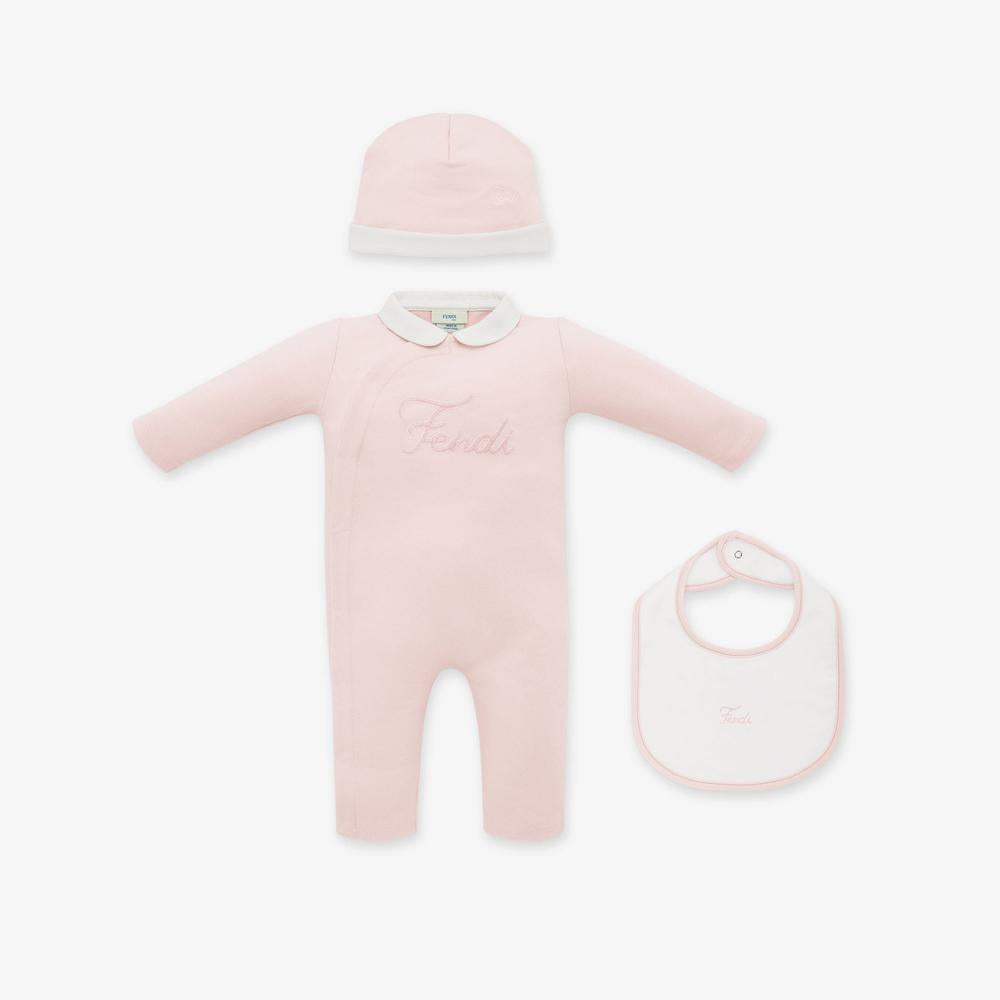 FENDI Kids Baby set Pink BUK1308RAF0C11