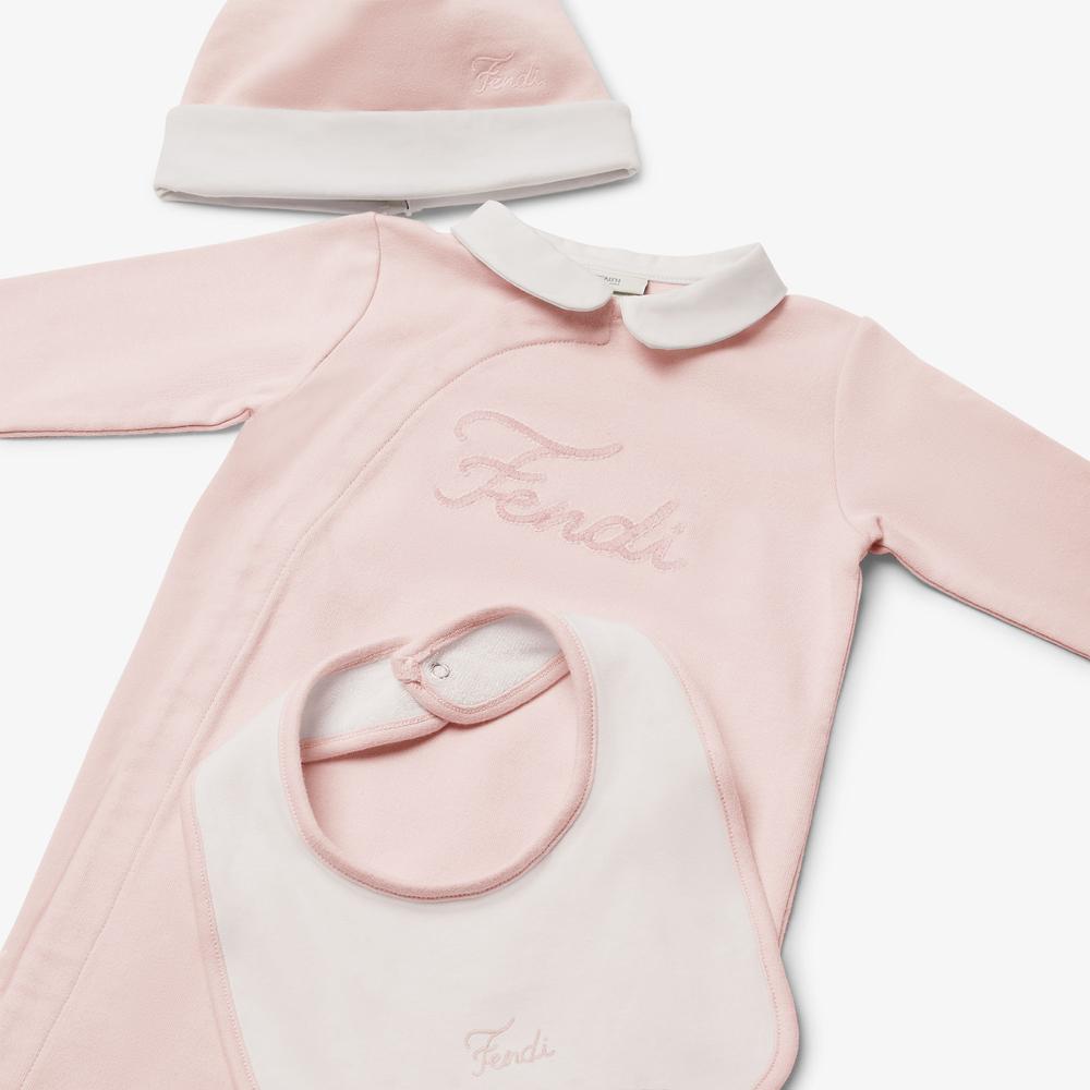 FENDI Kids Baby set Pink BUK1308RAF0C11