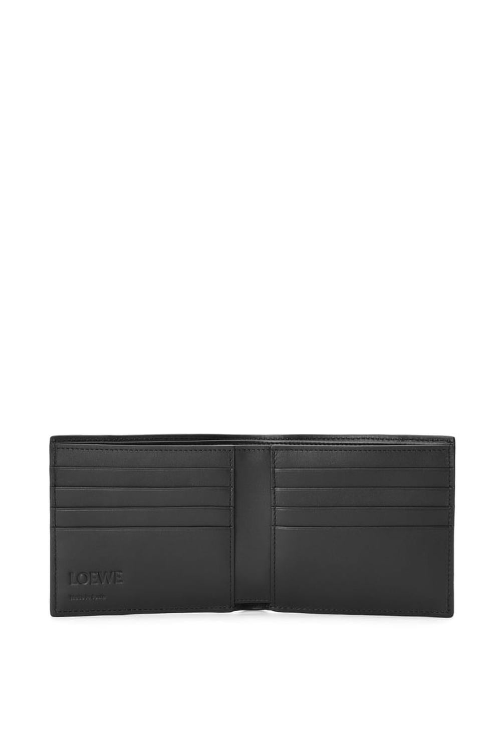 LOEWE Men Puzzle bifold wallet in classic calfskin Black C510302X16