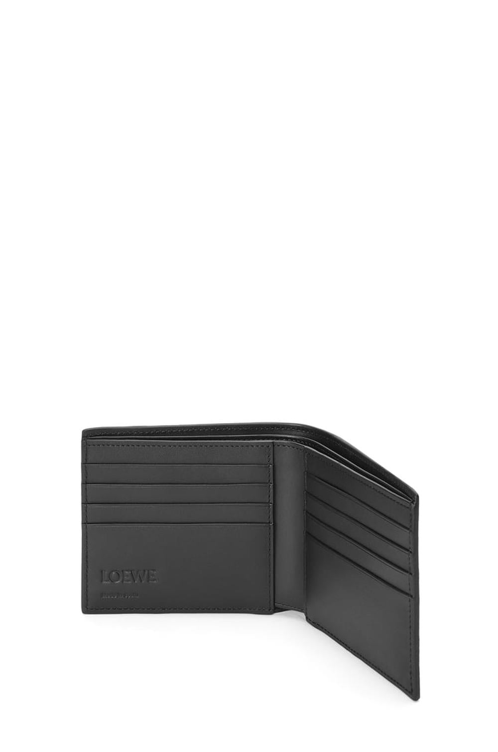 LOEWE Men Puzzle bifold wallet in classic calfskin Black C510302X16