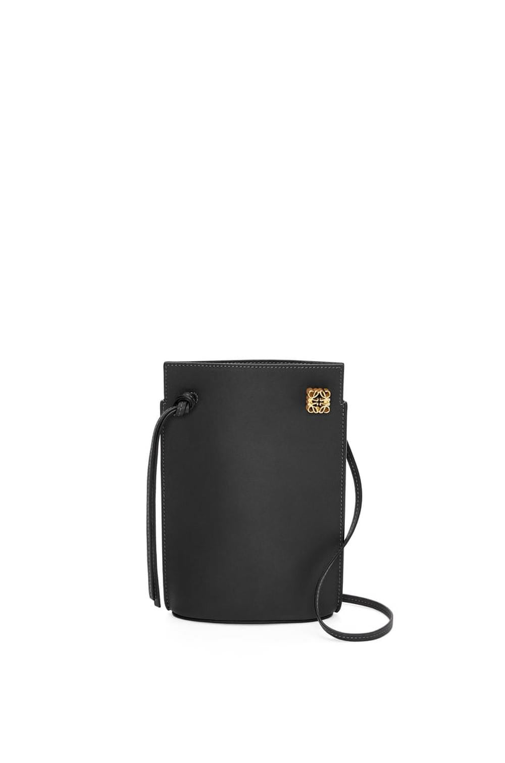 LOEWE Women Dice pocket in classic calfskin Black C630R12X01-1100